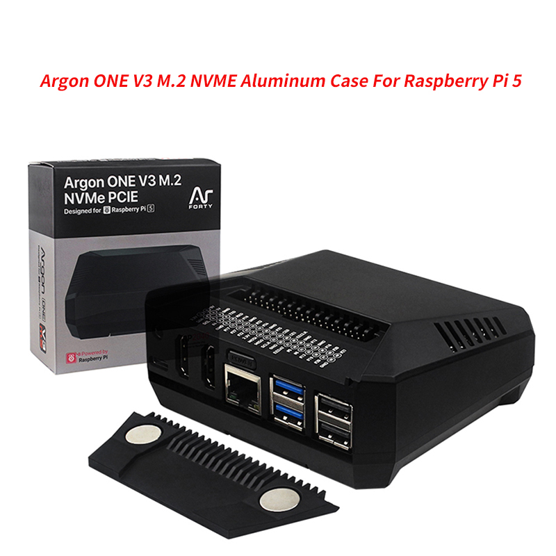 Argon One V3 M.2 Nvme Case - Argon ONE V3 M.2 NVME ケースアルミシェル