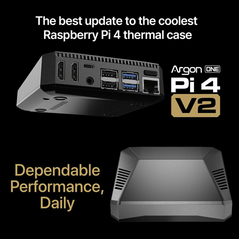 ドラゴン-1つの2つのキー,4モデルb,アルミニウム金属シェ - Argon One V3 M.2 Nvme Case のレビューと価格