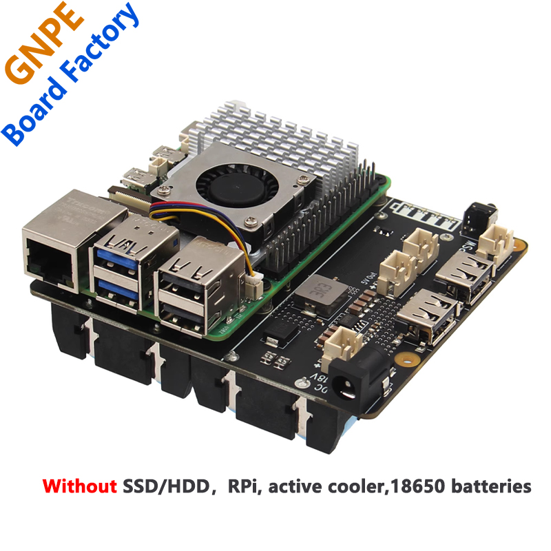 Raspberry pi 5無停電電源装置、UPSボード、1 - Raspberry Pi Uninterrupted Power Supply Ups 18650 のレビューと価格