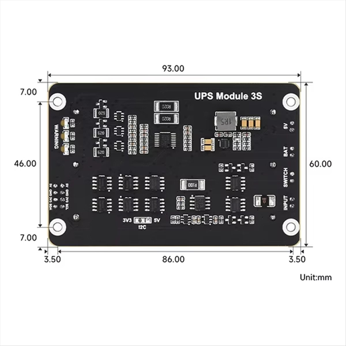 Persevering- Raspberry Pi 5 UP - Raspberry Pi Uninterrupted Power Supply Ups 18650 のレビューと価格